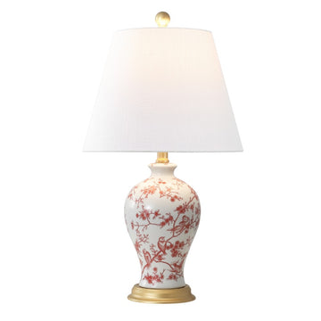 Grace 24" Floral LED Table Lamp - JONATHAN Y